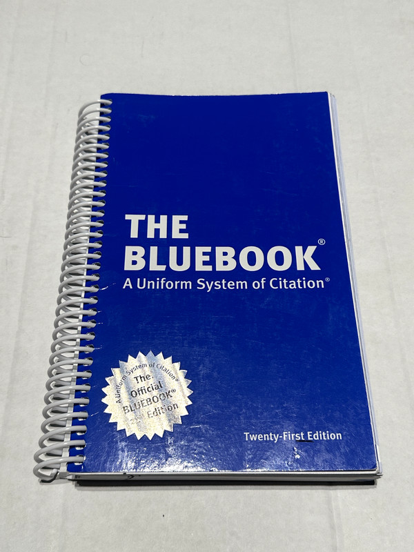 The Bluebook: Uniform System of Citation (21st Edition) Spiral
