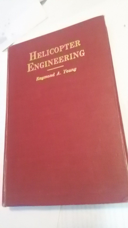 helicopter engineering book raymond young 1949 pioneering book