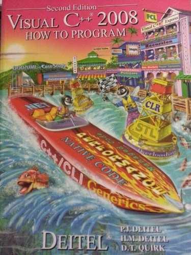 Visual C++ 2008 How to Program – Paperback, by Deitel P. J.; Deitel – Very Good