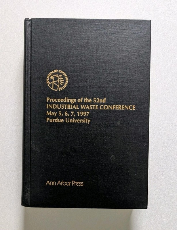 Proceedings 52nd Purdue Industrial Waste Conference 1997 Ann Arbor Press VG