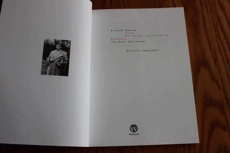 Richard Neutra Mobel Furniture The Body and Senses Barbara Lamprecht PB gallery