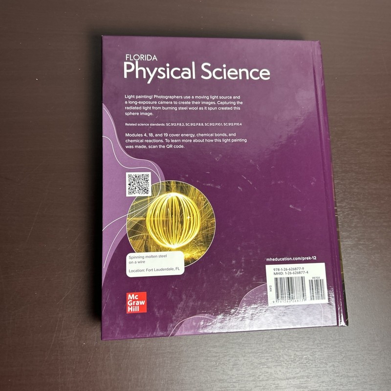 Physical Science Florida HC McGraw Hill NEW gallery