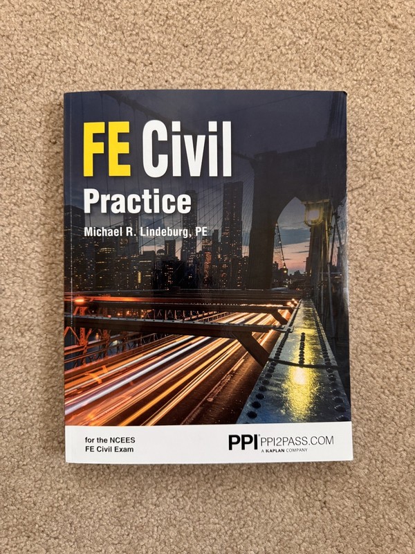 Lindeburg PPI FE Civil Practice – Comprehensive Practice for the NCEES FE Civil