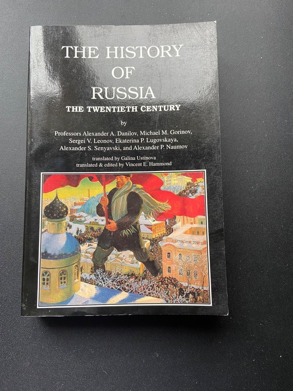 The History of Russia The Twentieth Century Preowned Paperback Danilov Goring