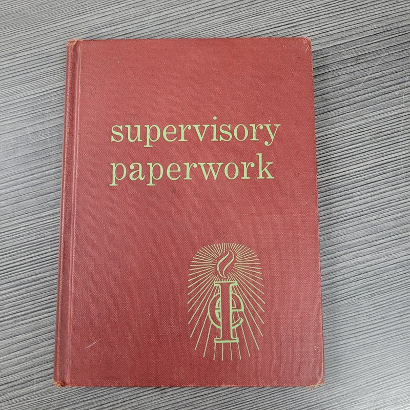 supervisory paperwork Department Of Industrial Education chrysler corp 1945 WWII