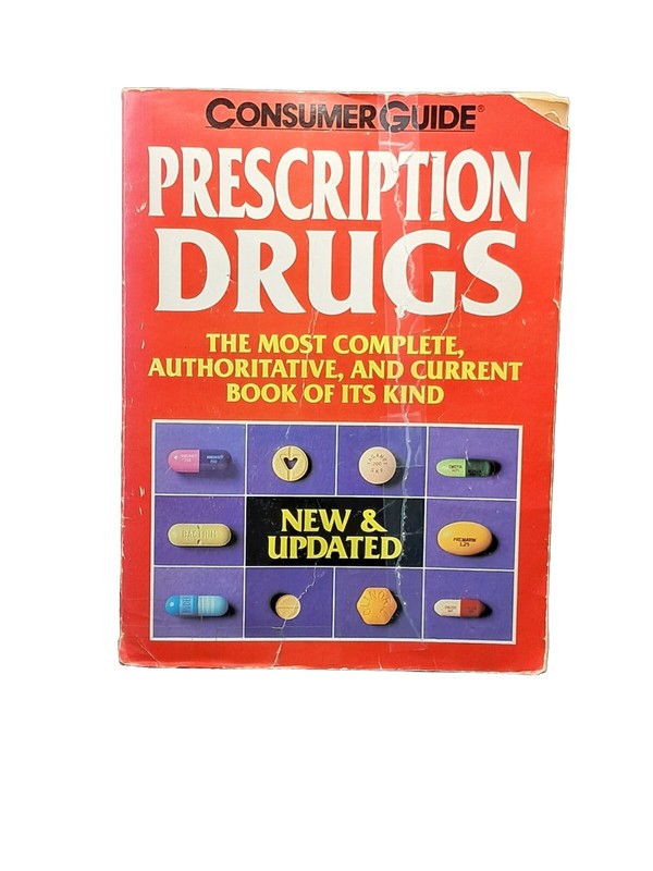 Consumer Guide Prescription Drugs 1990 Book 448 Pages