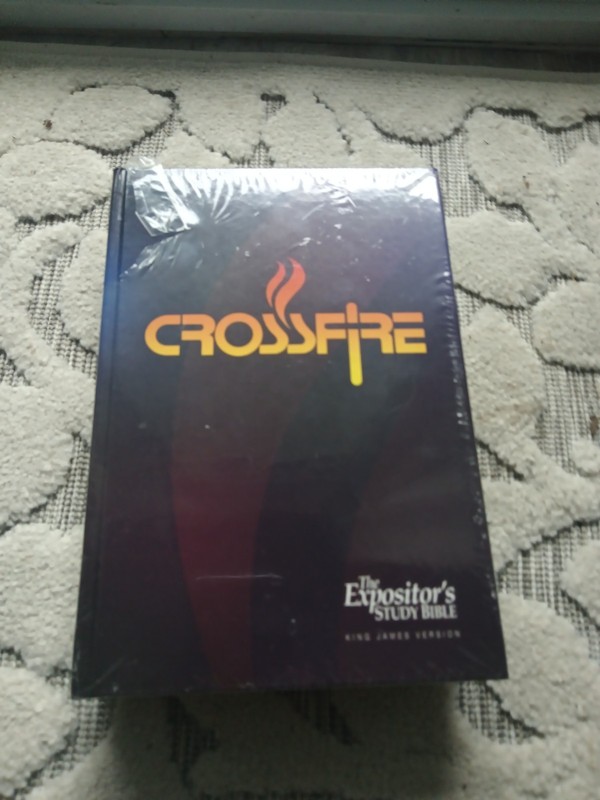 The Expositor’s Study Bible Crossfire Edition Jimmy Swaggart Hardcover NEW SEAL
