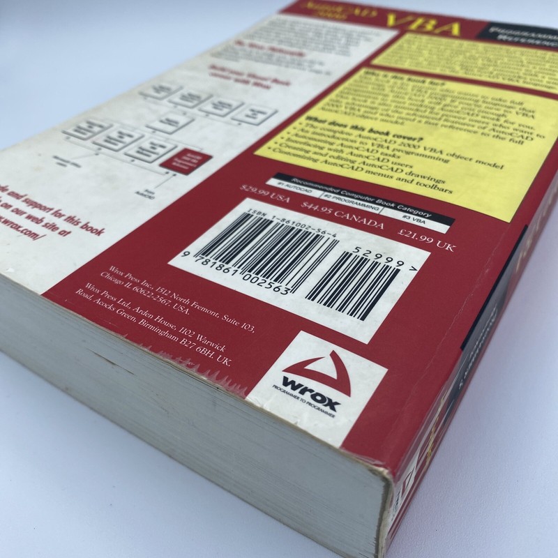 Programmer's Reference Ser.: AutoCAD 2000 VBA by Joe Sutphin (1999, Trade... gallery