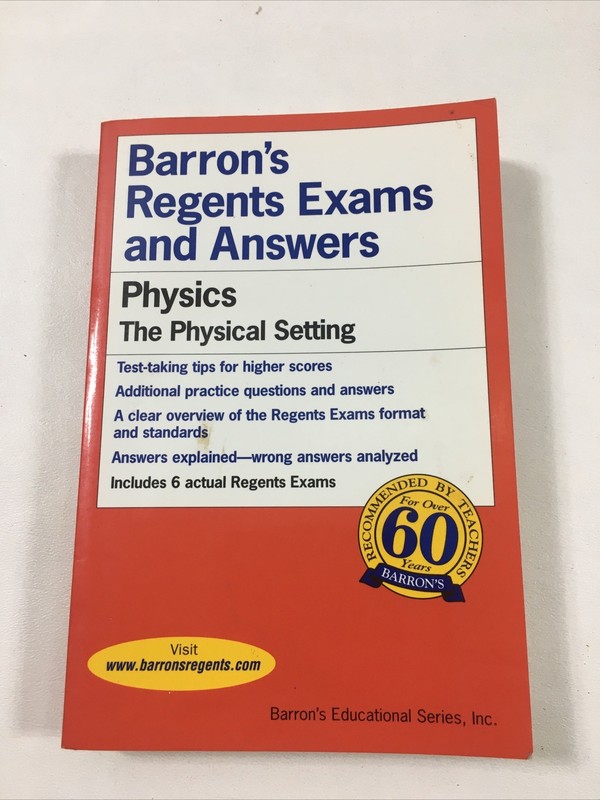 Barron’s Regents Exams and Answers – Albert S. Tarendash (Paperback, 2005)