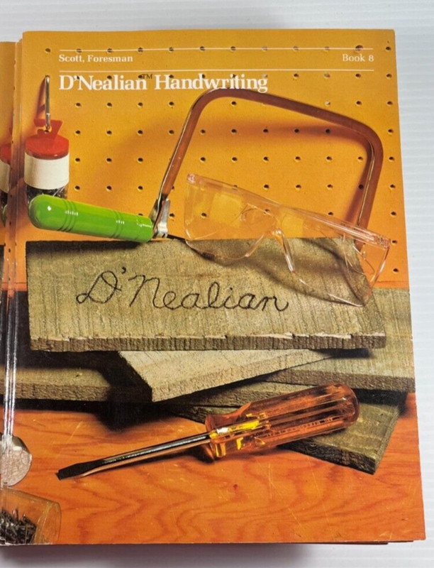 D'Nealian Handwriting by Scott Foresman 1981 0673119688
