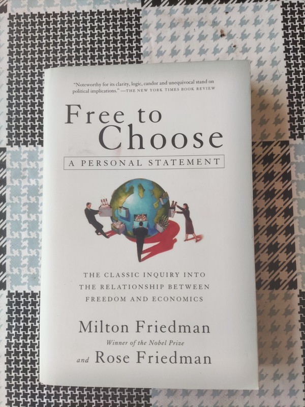 Milton Friedman - Free to Choose - 9780156334600 - 1st harvest 1990