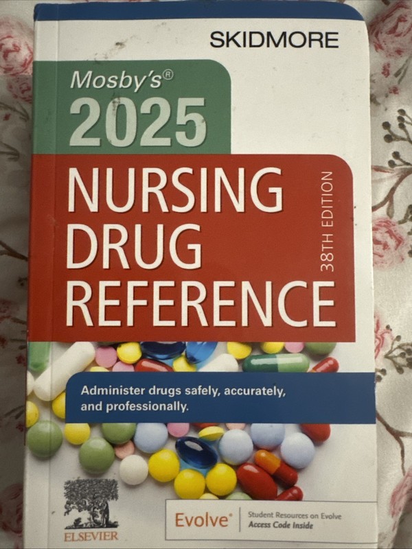 Skidmore Nursing Drug Reference Ser.: Mosby’s 2025 Nursing Drug Reference by…