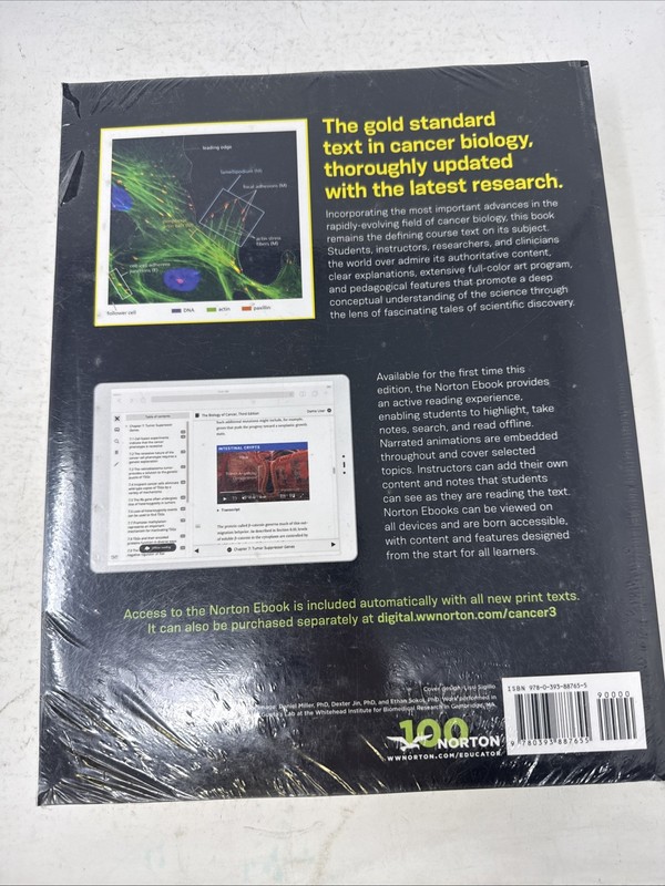 The Biology of Cancer Third Edition Trade Paperback Robert A. Weinberg gallery