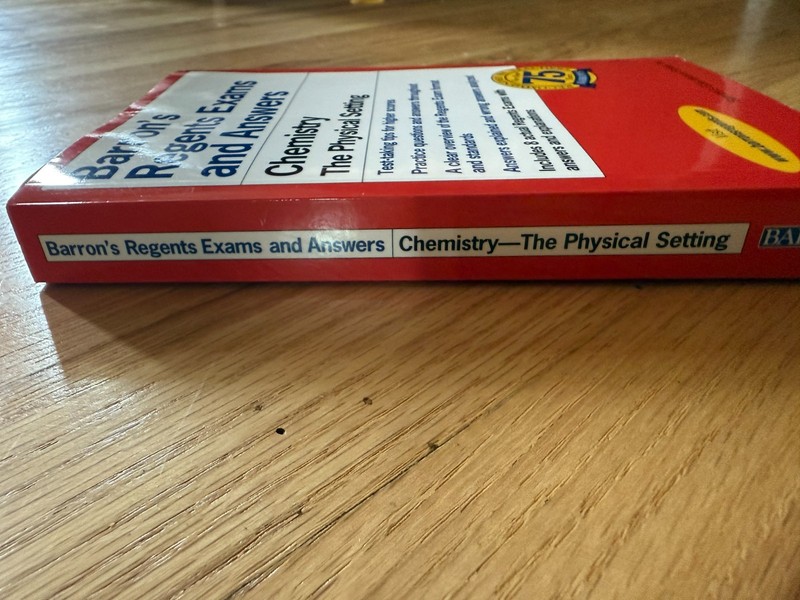 Barron's Regents Exams and Answers: Chemistry : The Physical Setting ~ Used gallery