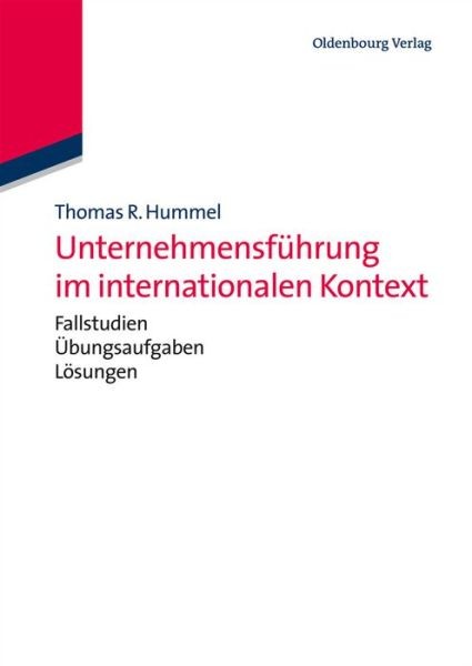 Unternehmensf?Hrung Im Internationalen Kontext