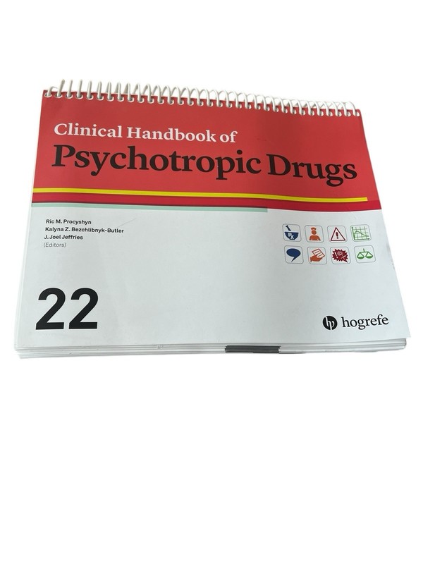 Clinical Handbook of Psychotropic Drugs 22nd Edition Spiral-bound
