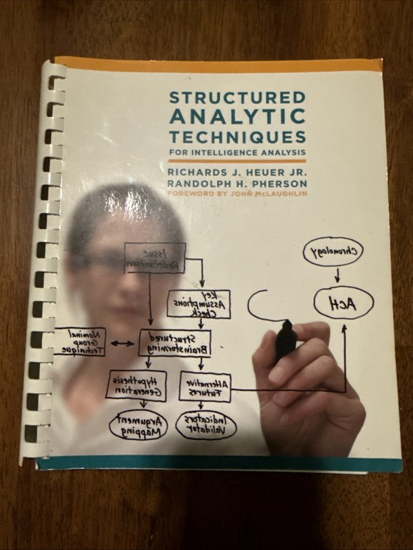 Structured Analytic Techniques for Intelligence Analysis by Heuer & Pherson – VG