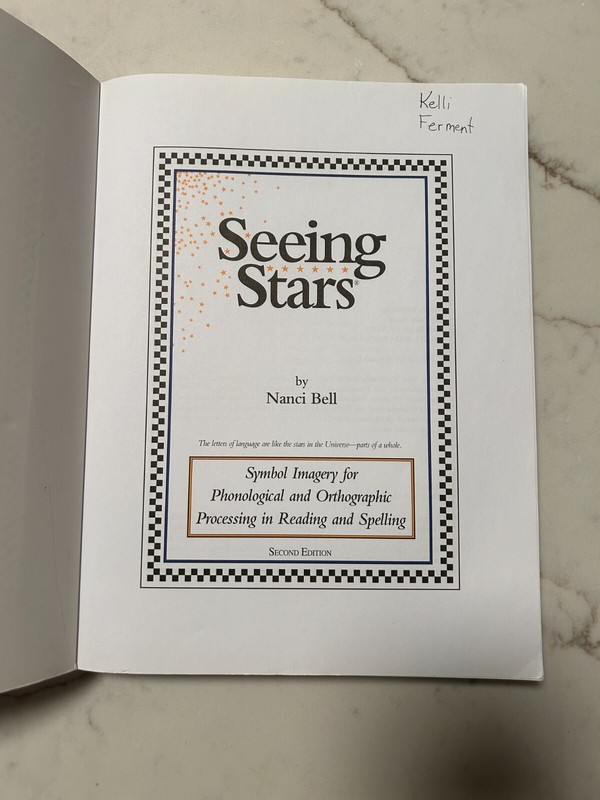 Seeing Stars: Symbol Imagery for Phonological - Paperback, by Nanci Bell gallery