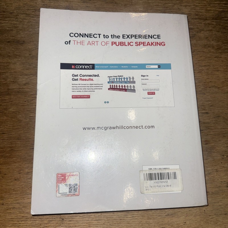 Art of Public Speaking by Stephen Lucas (Trade Paperback) Thirteenth Edition gallery