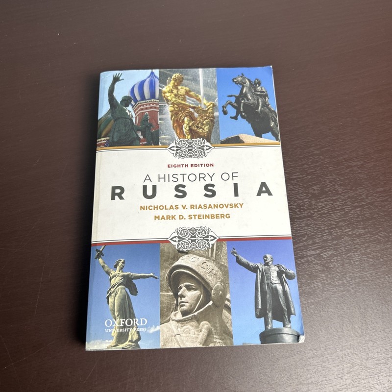 A History of Russia Paperback Nicholas, Steinberg, Mark Riasanovs Acceptable