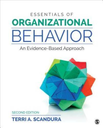 Essentials of Organizational Behavior: An Evidence-Based Approach – GOOD