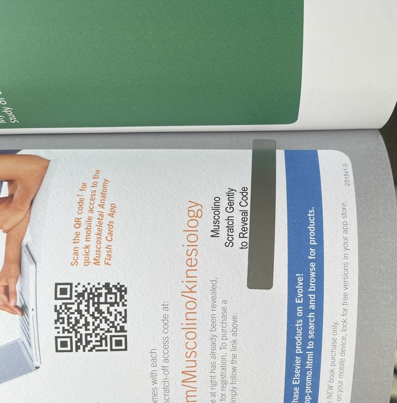 Kinesiology - Joseph E. Muscolino - Great Condition - Unused E-book code  gallery