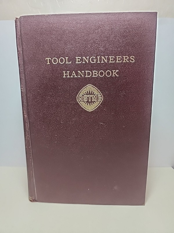 Tool Engineers Handbook Vintage 1959 2nd Edition McGraw Hill JBDS