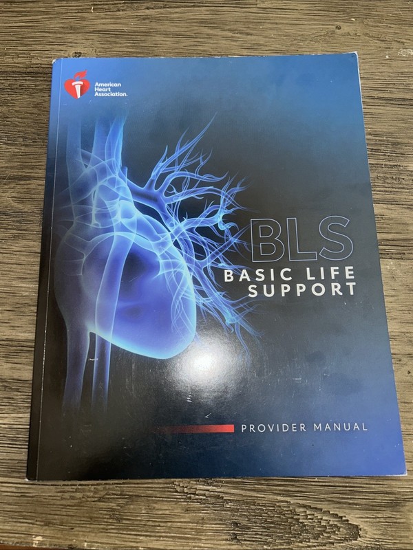 Basic Life Support Provider Manual by American Heart Association (2020, Trade…