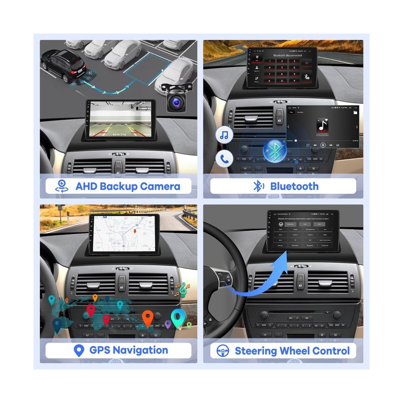 [2G+64G] Car Radio for BMW X3 E83 2004 2005 2006 2007 2008 2009 2010 2011 201... gallery