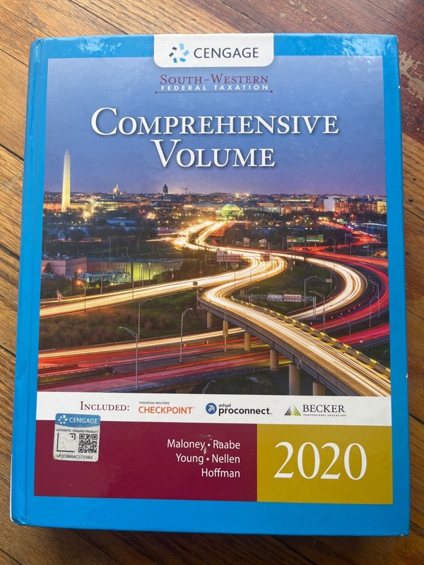 South-Western Federal Taxation Comprehensive Vol. 2020 - ISBN 978-0-357-10968-7