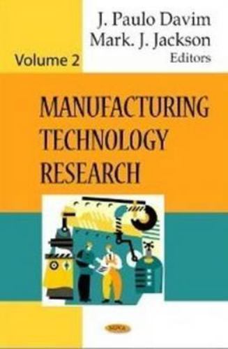 Manufacturing Technology Research, Hardcover by Davim, J. Paulo (EDT); Jackso…