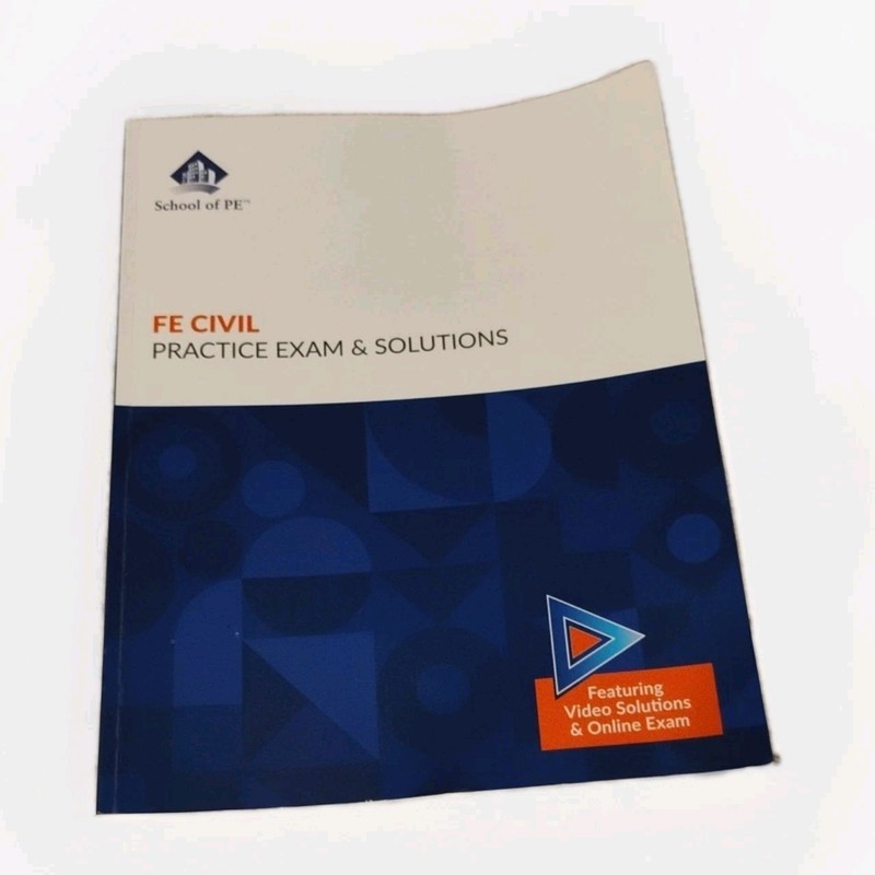 FE Civil Practice Exam & Solutions – AR Enabled