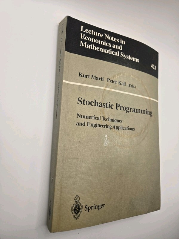 Stochastic Programming Lecture Notes in Economics & Mathematical Systems Paperba gallery