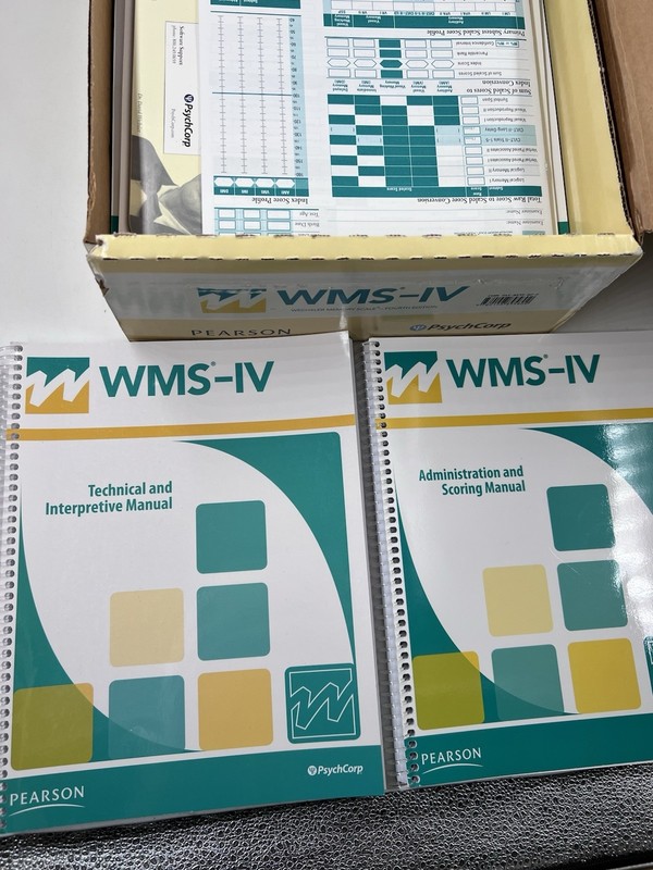 WMS-IV Wechsler memory scale Fourth edition gallery