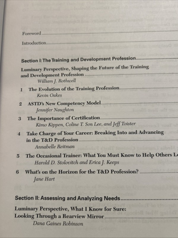 ASTD Handbook : The Definitive Reference for Training & Development, Hardcove... gallery