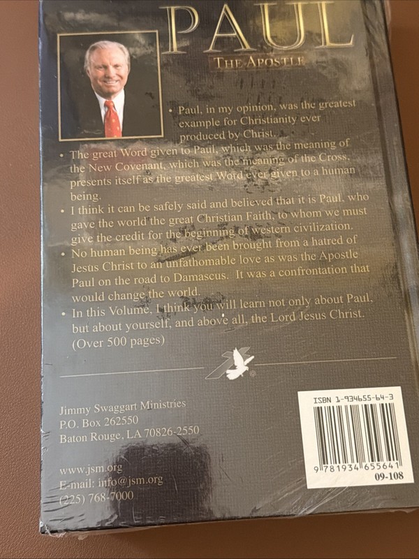 Paul, the Apostle by Jimmy Swaggart (Hardcover) gallery