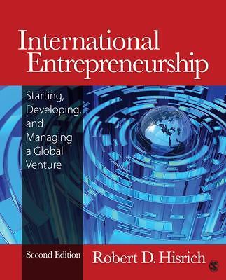 International Entrepreneurship: Starting, Dev- 9781452217390, Hisrich, paperback