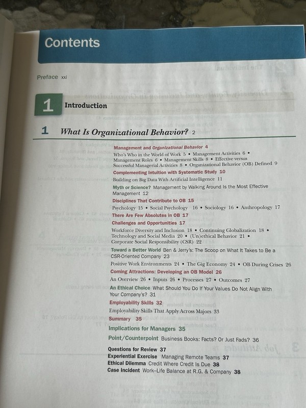 Excellent! Pearson ORGANIZATIONAL BEHAVIOR 19e *Rental Ediiton* HARDBACK gallery