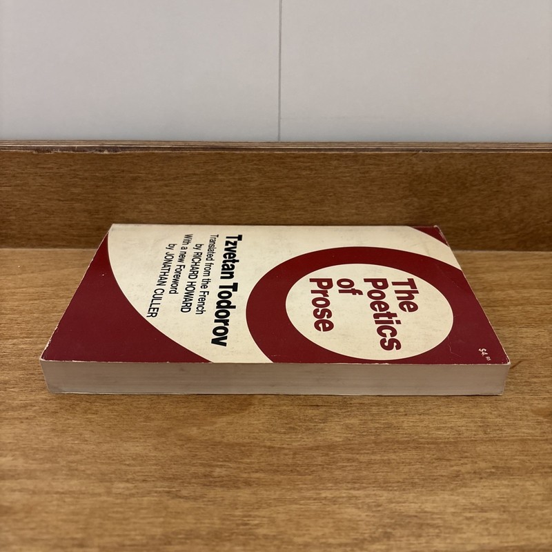 THE POETICS OF PROSE (ENGLISH AND FRENCH EDITION) By Tsvetan Todorov & Richard gallery