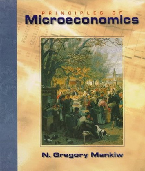 Principles of Microeconomics Paperback N. Gregory Mankiw
