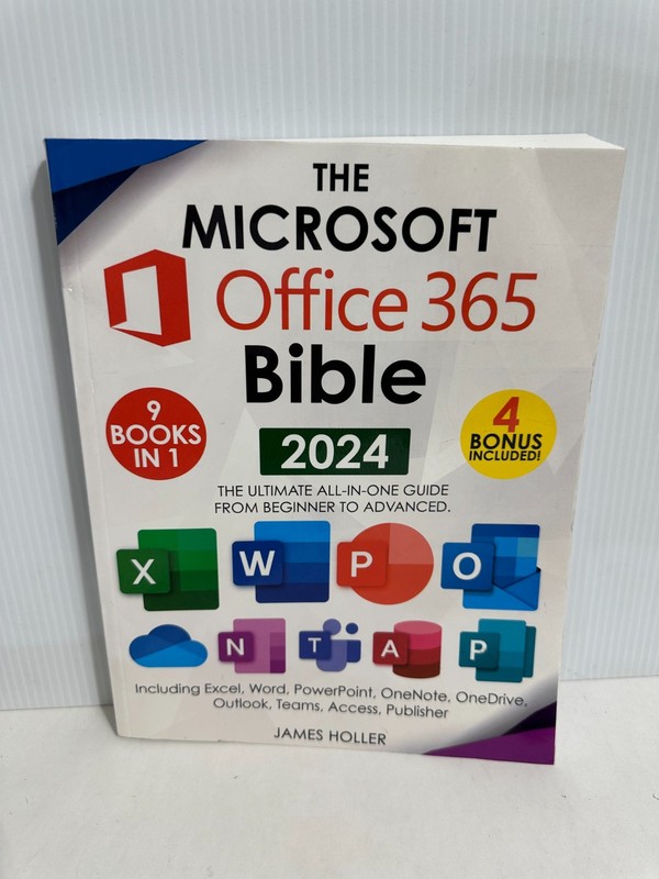 The Microsoft Office 365 Bible – 2024 – 9 Books in 1