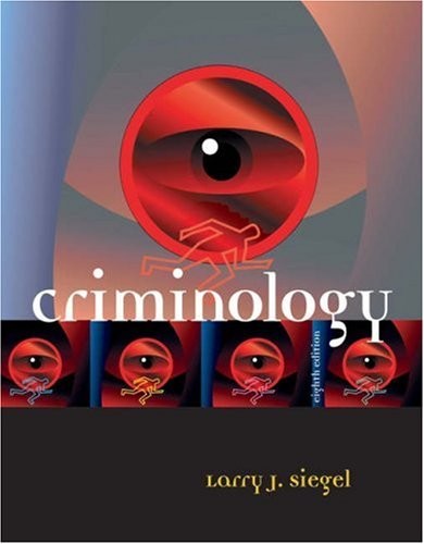 Criminology (with InfoTrac) – GOOD