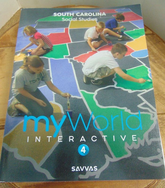 My World Interactive South Carolina SOCIAL STUDIES Grade 4 History SAVVAS 2023