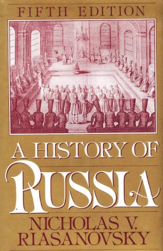 History of Russia Nicholas Riasanovsky