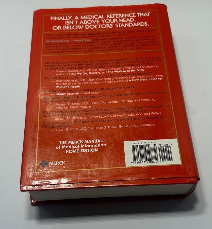 Vintage 3‑Book Hardcover Home Medical Reference Bundle — Good Condition gallery