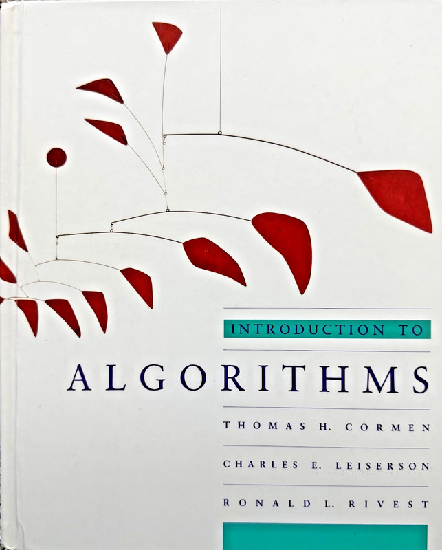 Introduction to Algorithms, 1st Ed. 1995 Printing by Corman, Leiserson, & Rivest