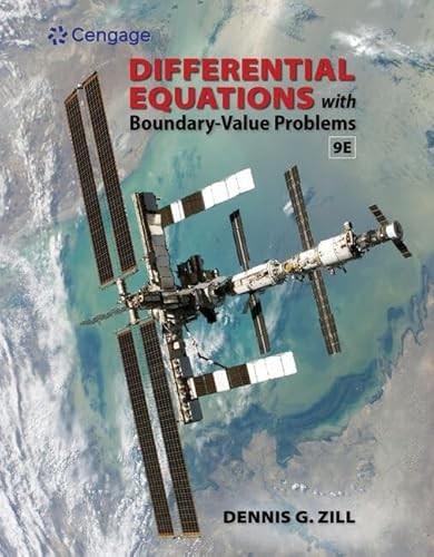 Student Solutions Manual for Zill’s Differential Equations with B