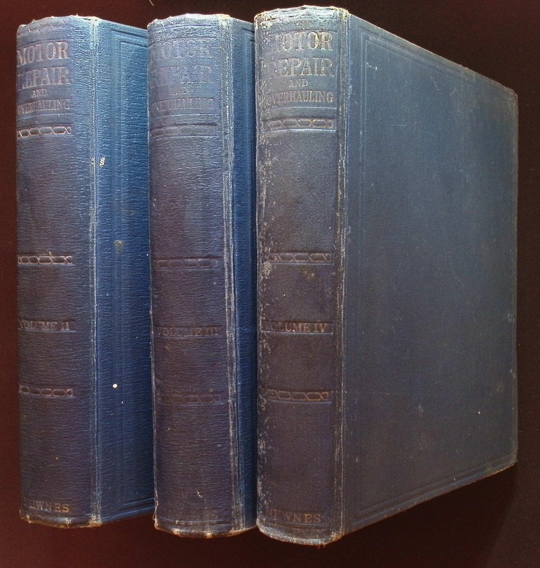 Motor Repair & Overhauling Vols II, III & IV – E. Molloy – 7th Edition Newnes HB