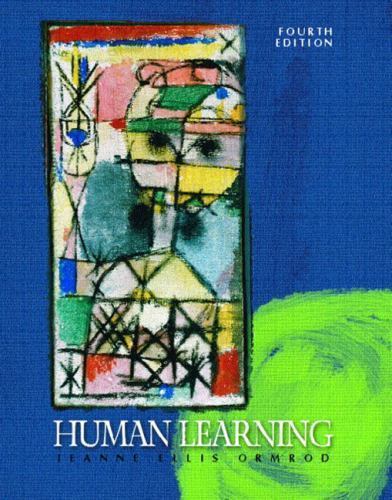 Human Learning by Ormrod, Jeanne Ellis