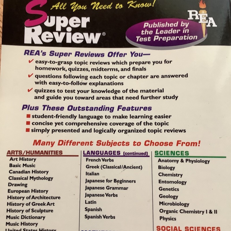 COLLEGE & UNIVERSITY WRITING SUPER REVIEW By The Staff Of Research & Education gallery